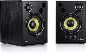 Hercules DJMonitor 4 - 2 x 20 watts RMS active monitoring speakers