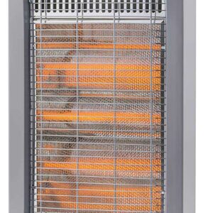 Olimpia Splendid 99396 Solaria Evo S Stufa Alogena 1200 W con Base Oscillante , Grigio
