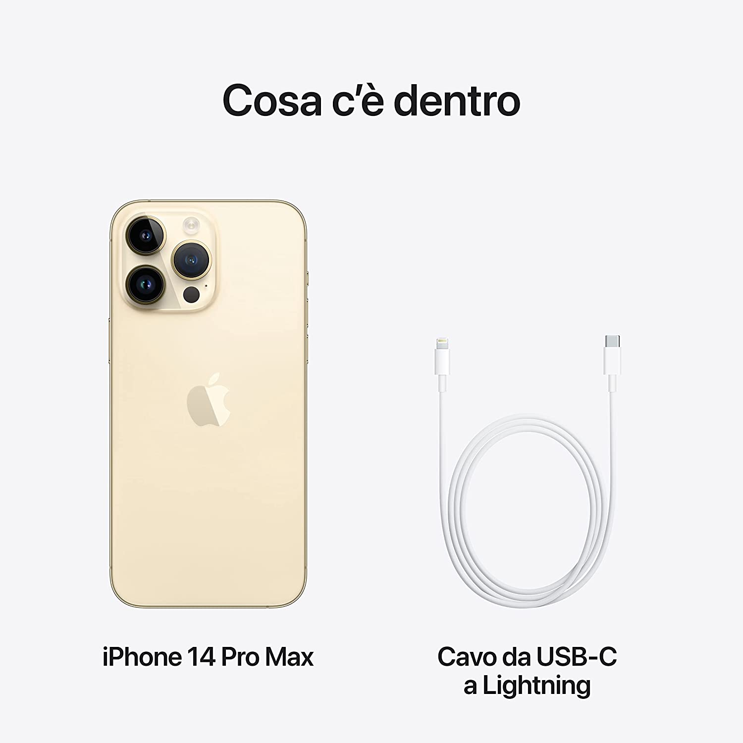 Apple iPhone 14 Pro Max (128 GB) - Oro 2 Apple iPhone 14 Pro Max (128 GB) - Oro - immagine 2