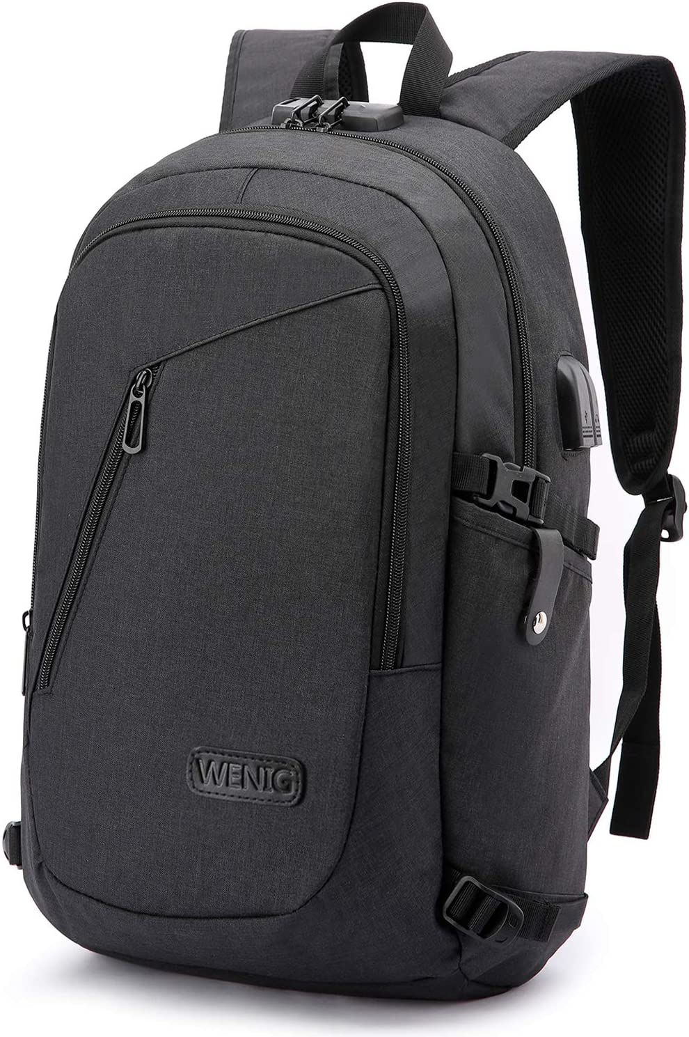 Zaino Antifurto Zaino Per PC Portatile, Zaino per Laptop, Zaino Porta PC Impermeabile, Zaino per Computer Portatile 15.6 Pollici, Zaino Uomo con Caricatore USB, Zaino Lavoro Uomo per Scuola Viaggio, Nero 1 Zaino Antifurto Zaino Per PC Portatile, Zaino per Laptop, Zaino Porta PC Impermeabile, Zaino per Computer Portatile 15.6 Pollici, Zaino Uomo con Caricatore USB, Zaino Lavoro Uomo per Scuola Viaggio, Nero