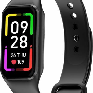 Blackview Smartwatch Uomo Donna,Orologio Fitness Cardiofrequenzimetro/SpO2/Sonno/Contapassi, Notifiche Smart Watch Activity Tracker per iOS Android