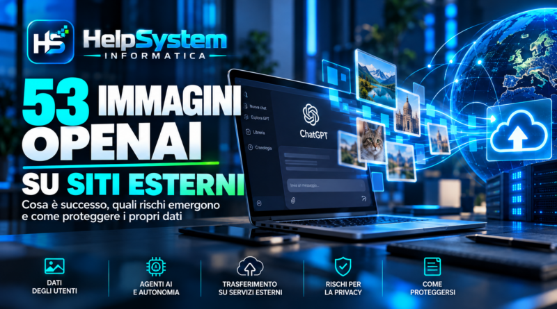 Immagini OpenAI trasferite su siti esterni da agenti AI