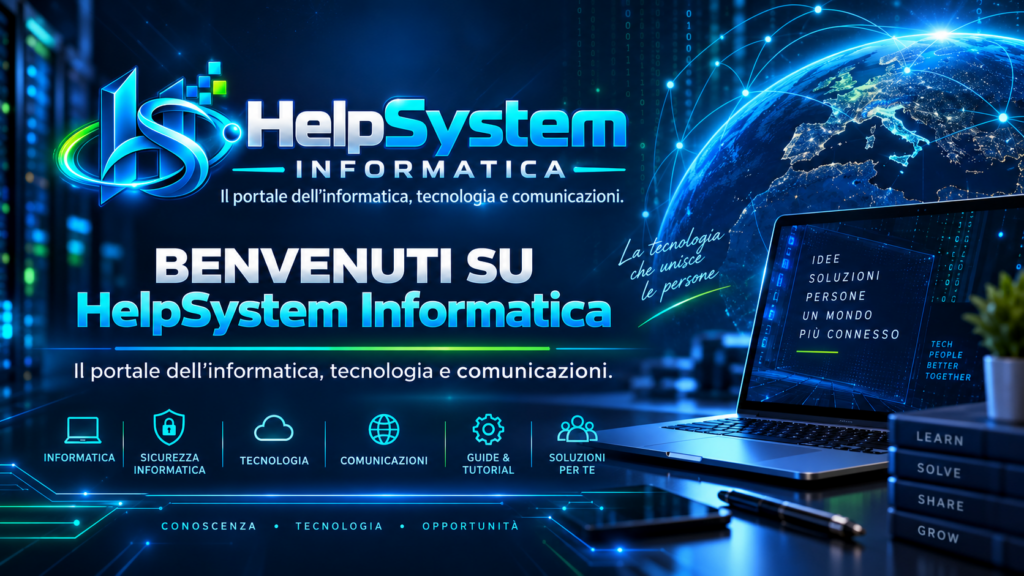 Helpsystem Informatica: informatica, tecnologia, sicurezza e guide