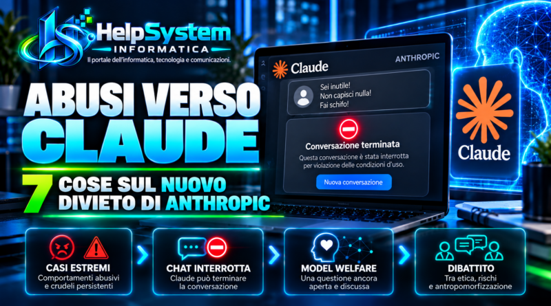 Abusi verso Claude: 7 cose sul nuovo divieto di Anthropic