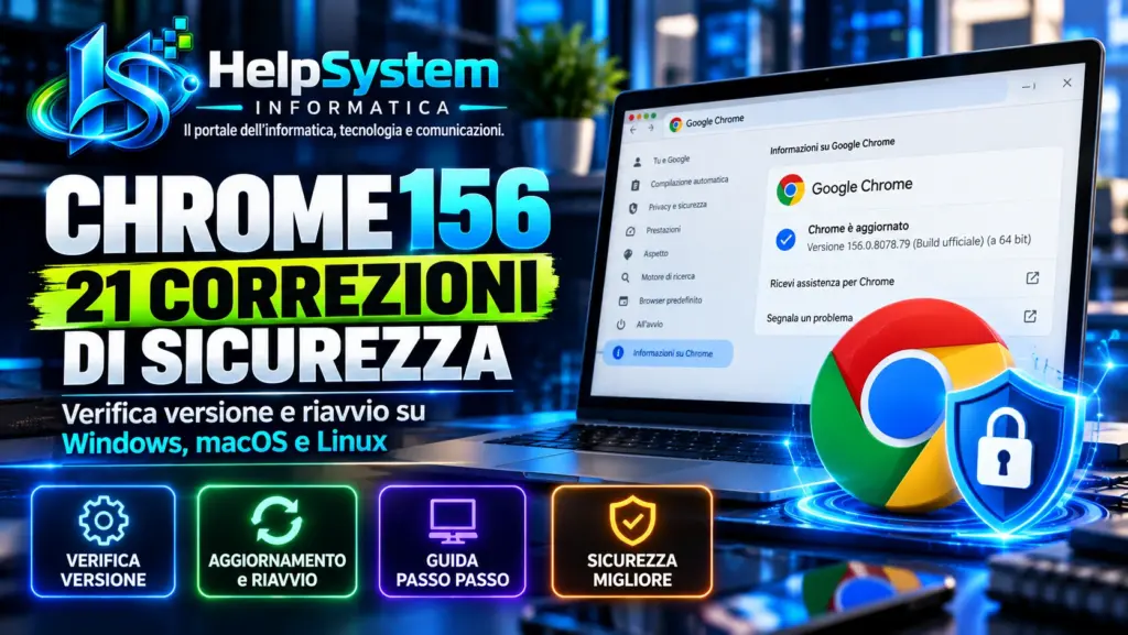 Chrome 156: 21 correzioni, guida essenziale e falla critica 9 Chrome 156 e le 21 correzioni di sicurezza