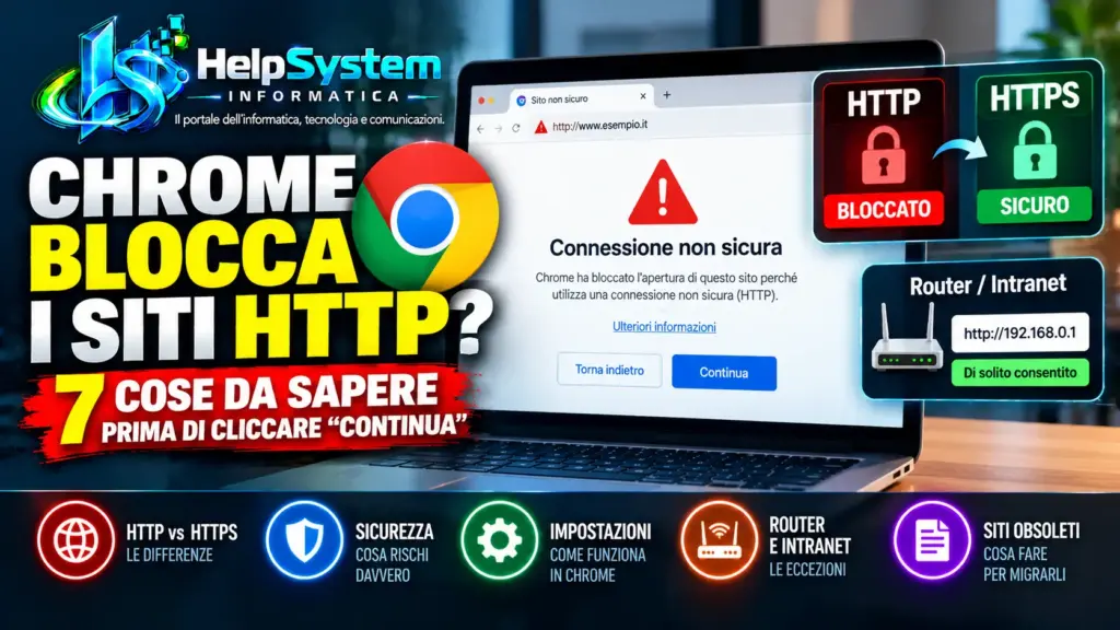 Chrome blocca i siti HTTP? 7 cose da sapere prima di cliccare “Continua” 10 Chrome blocca i siti HTTP e mostra un avviso prima della connessione non sicura