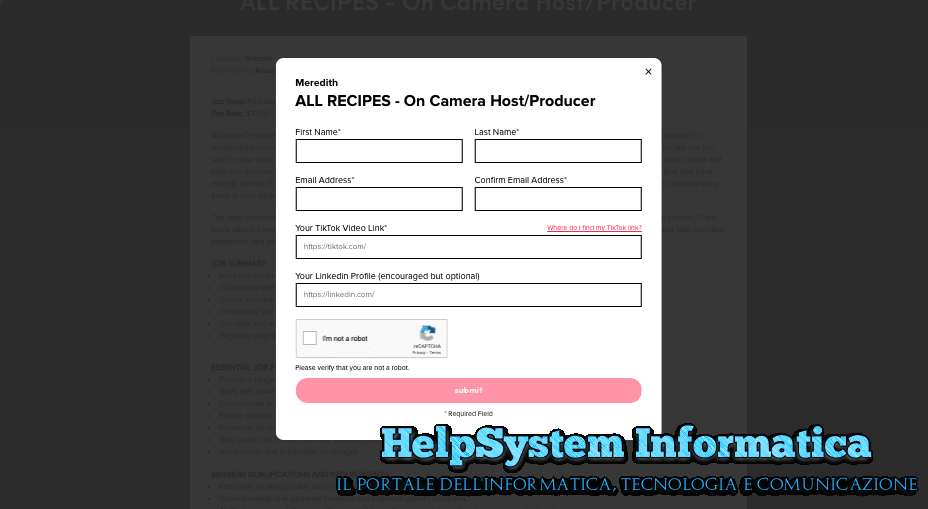 ticktok Helpsystem Informatica