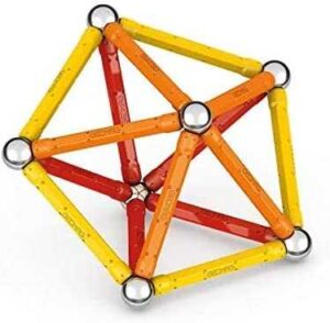 Geomag- Classic Costruzioni Magnetiche Per Bambini Linea Green 100% Plastica Riciclata, 42 Pezzi, Multicolore, 271