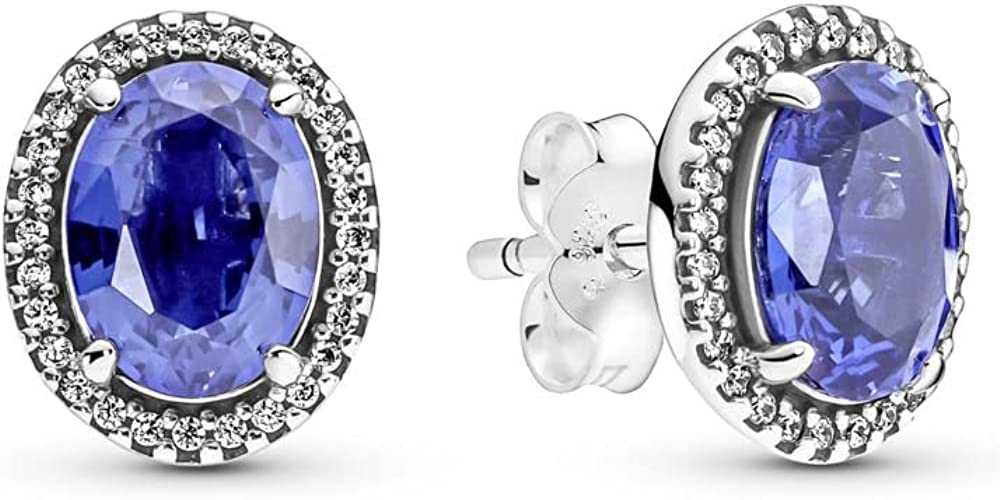 Pandora - Orecchini argento sterling zirconia_cubica Donna, Argento, 10,8mm - 290040C01 1 Pandora - Orecchini argento sterling zirconia_cubica Donna, Argento, 10,8mm - 290040C01
