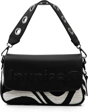 Desigual Bag, Borsa CANALIS_TROMSO 2000 Black Donna, Nero