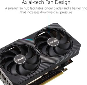 ASUS Dual NVIDIA GeForce RTX 3060 V2 OC Edition Scheda Grafica, 12GB GDDR6 192-bit 15 Gbps PCIE 4.0, GPU NVIDIA Ampere, DUAL-RTX3060-O12G-V2